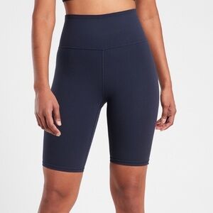 Athleta Elation Ultra High Rise 9” Navy Short XS NWT